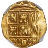 Image 1 : COLOMBIA, Bogotá, gold cob 2 escudos, 1741, assayer not visible (M upright) to right, rare, NGC AU 5