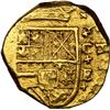 Image 1 : COLOMBIA, Cartagena, gold cob 2 escudos, Philip IV, assayer E below mintmark C to right, dots inside