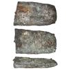 Image 1 : Silver "tumbaga" bar M-153 (half-cut of a larger bar), uncleaned, 8.95 lb av, marked with fineness i