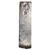 Image 1 : Neatly formed Dutch silver ingot, 1964 grams, about 98.5% fine, with markings of VOC (Dutch East Ind