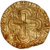 Image 2 : PORTUGAL, Lisbon, gold cruzado, Afonso V (1438-81), struck 1457-81, dot below cross, legends +CRV?AT