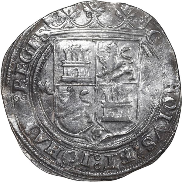 MEXICO, Mexico City, 4 reales, Charles-Joanna, "Late Series," assayer G to right, mintmark M to left