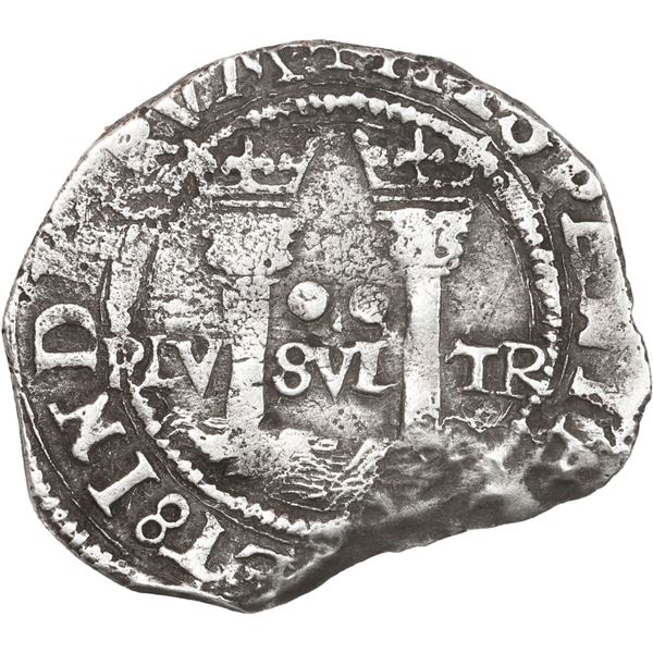 MEXICO, Mexico City, 2 reales, Charles-Joanna, "Late Series," assayer O to right, mintmark oM to lef