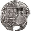Image 1 : BOLIVIA, Potosí, cob 4 reales, Philip II, assayer B (1st period).
