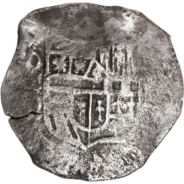 MEXICO, Mexico City, cob 8 reales, 1621/0 (D), Grade 2.