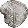 Image 2 : BOLIVIA, Potosí, cob 8 reales, Philip III, assayer M/Q, Grade 2.