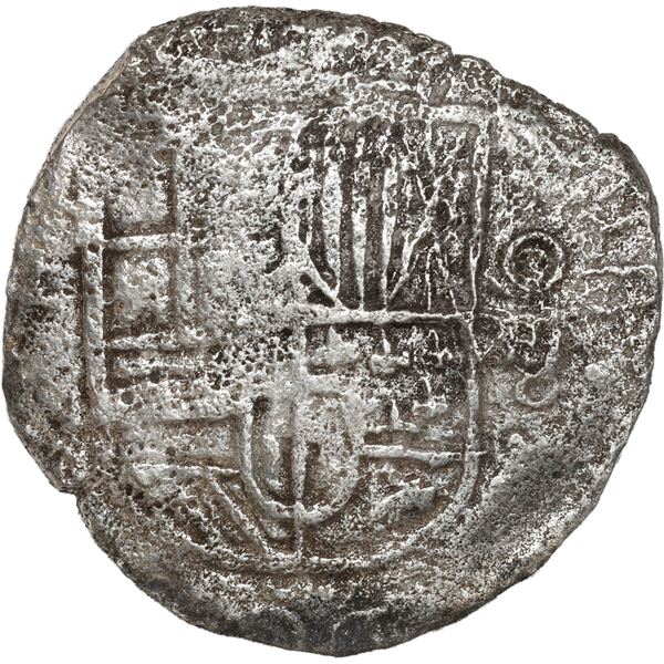 BOLIVIA, Potosí, cob 8 reales, Philip III, assayer M (pre-dated type), Grade 2, with State Release c