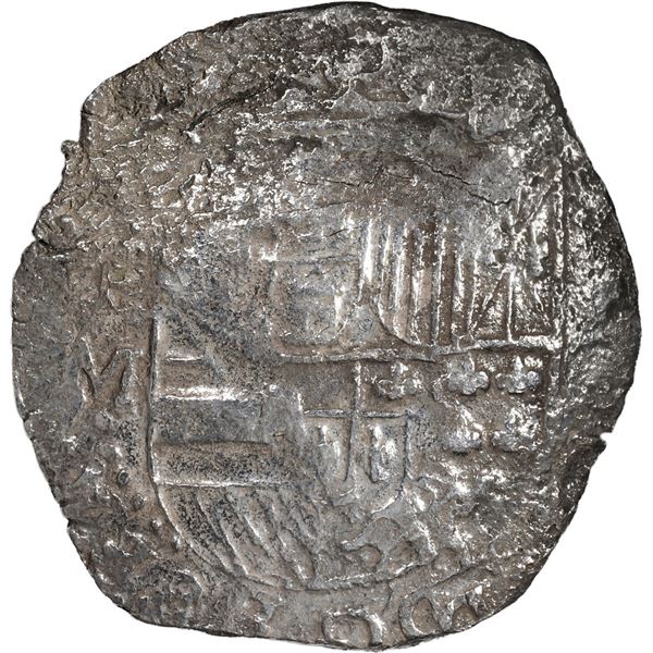 BOLIVIA, Potosí, cob 8 reales, (1617) M, Grade 1.