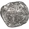 Image 2 : BOLIVIA, Potosí, cob 8 reales, Philip III, assayer not visible, Grade 1.