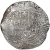 Image 1 : BOLIVIA, Potosí, cob 8 reales, Philip III, assayer not visible, Grade 1.