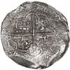Image 2 : BOLIVIA, Potosí, cob 8 reales, Philip III, assayer not visible, Grade 1.