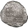 Image 1 : BOLIVIA, Potosí, cob 8 reales, Philip III, assayer not visible, Grade 2.