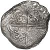Image 2 : BOLIVIA, Potosí, cob 8 reales, Philip III, assayer not visible, Grade 2.