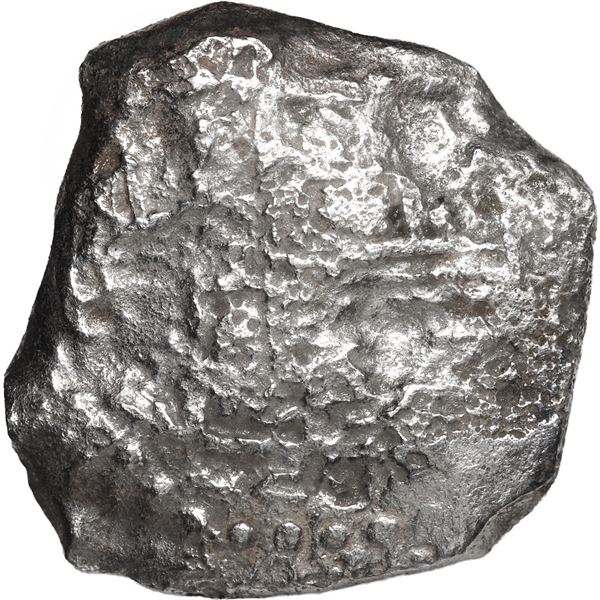 BOLIVIA, Potosí, cob 8 reales, Philip III, assayer not visible, Grade 3.