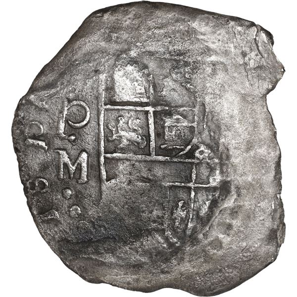 BOLIVIA, Potosí, cob 8 reales, 1617 M.