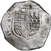 Image 1 : MEXICO, Mexico City, cob 8 reales, Philip IV, assayer D (early 1630s).