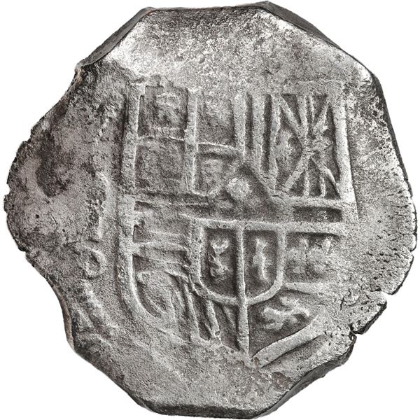 MEXICO, Mexico City, cob 8 reales, Philip IV, assayer D (early 1630s).