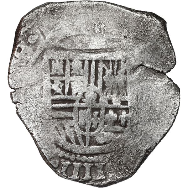 MEXICO, Mexico City, cob 8 reales, 1639 P.