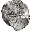 Image 2 : MEXICO, Mexico City, cob 8 reales, Philip IV, assayer P, double-struck cross.