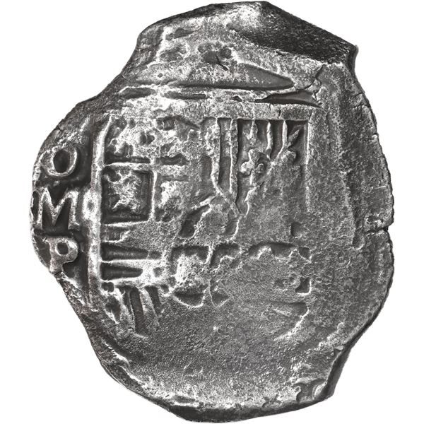 MEXICO, Mexico City, cob 8 reales, Philip IV, assayer P.