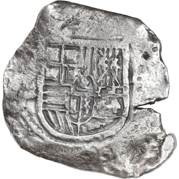 MEXICO, Mexico City, cob 8 reales, Philip IV, assayer P.