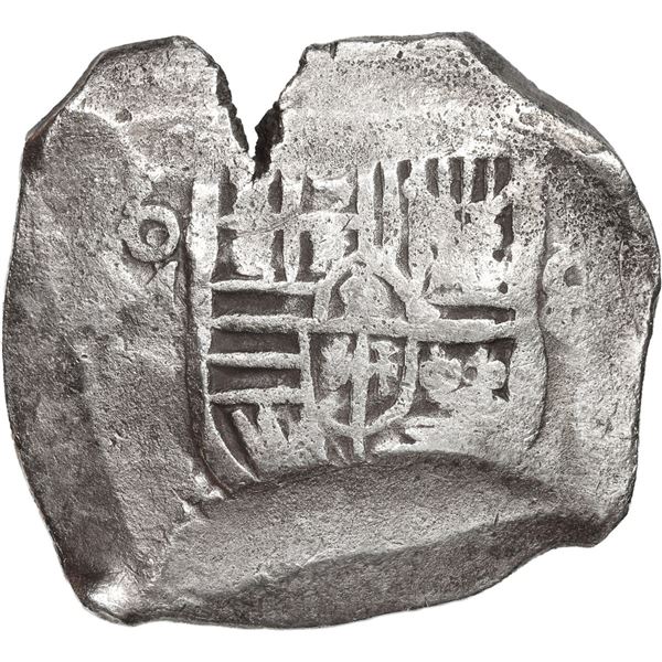 MEXICO, Mexico City, cob 8 reales, Philip IV, assayer P.