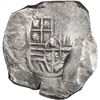 Image 1 : MEXICO, Mexico City, cob 8 reales, Philip IV, assayer not visible (P).