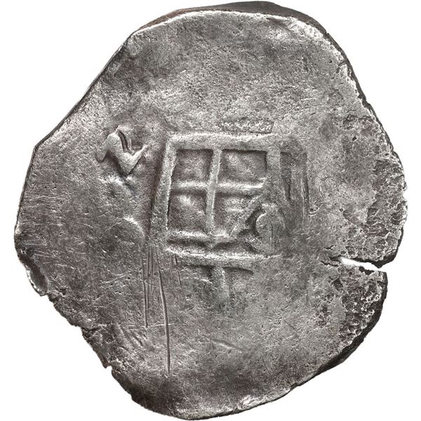 MEXICO, Mexico City, cob 4 reales, 1632 (D), extremely rare.