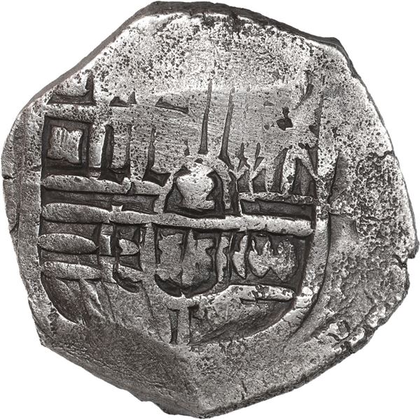 MEXICO, Mexico City, cob 4 reales, Philip IV, assayer not visible (P).