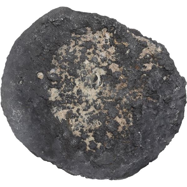 SPANISH COLONIAL, mint uncertain, cob 8 reales "biscuit," oxidized and encrusted (as found).