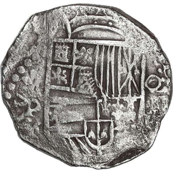 BOLIVIA, Potosí, cob 8 reales, 1617 M.