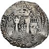 Image 1 : BOLIVIA, Potosí, cob 8 reales, 1652 E, Transitional Type IV/A, NGC VF details / sea salvaged (Shipwr