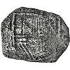 Image 1 : COLOMBIA, Bogotá, cob 8 reales, Philip IV, assayer not visible (1627-51), quadrants of cross transpo