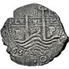 Image 1 : BOLIVIA, Potosí, cob 8 reales, 1659 E, NGC VF details / sea salvaged (Shipwreck Blue Label).