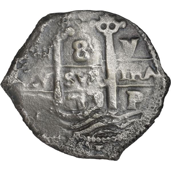 BOLIVIA, Potosí, cob 8 reales, 1679 V.