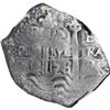 Image 1 : BOLIVIA, Potosí, cob 4 reales, 1678 E, retrograde denomination 4, NGC Sea Salvaged (Shipwreck Blue L