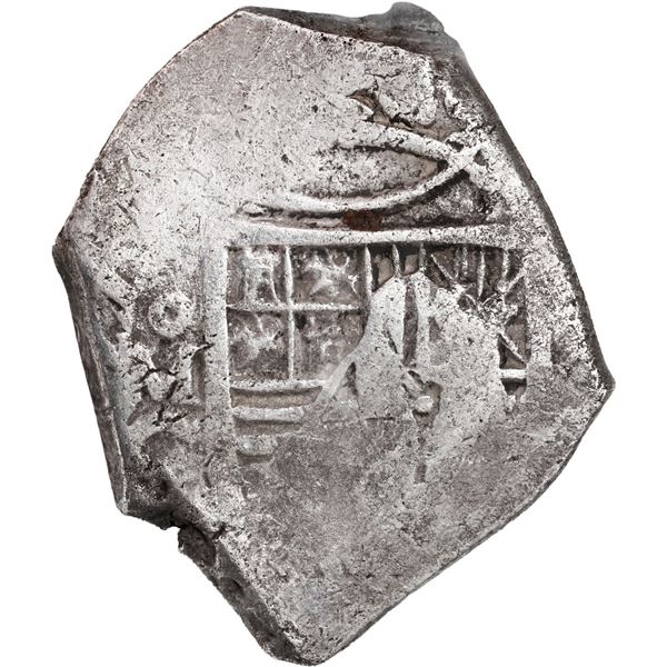 MEXICO, Mexico City, cob 8 reales, 167(?) G.