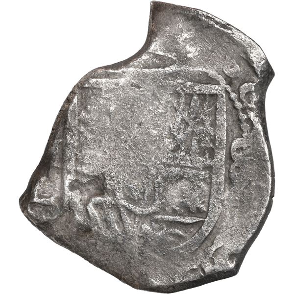 MEXICO, Mexico City, cob 8 reales, Charles II, assayer L.