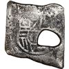 Image 1 : MEXICO, Mexico City, cob 8 reales, Charles II, assayer not visible, large natural bubble-hole in cen