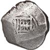 Image 1 : MEXICO, Mexico City, cob 4 reales, Charles II, assayer not visible.