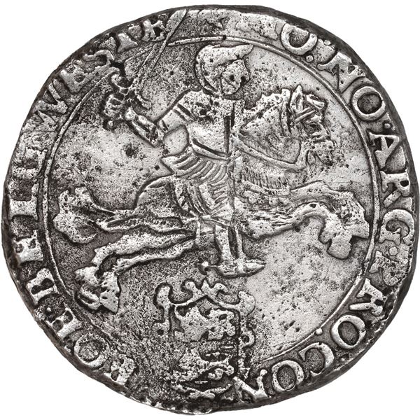 NETHERLANDS (United), Westfriesland, "rider" ducatoon, 1661.