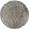 Image 2 : GREAT BRITAIN, London, England, half crown, William III, 1696, large shield, early harp, rare proven