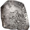Image 1 : MEXICO, Mexico City, cob 8 reales, (1705-12) (J), ex-Wagner.