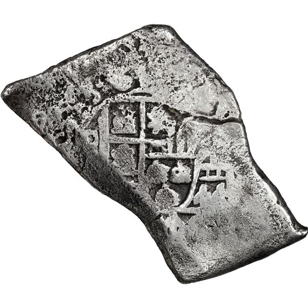 MEXICO, Mexico City, cob 8 reales, 1713 (J).