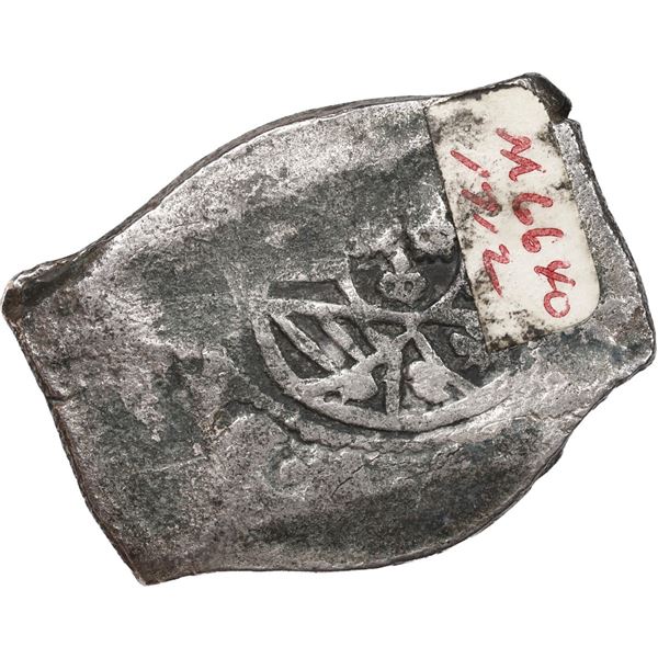 MEXICO, Mexico City, cob 8 reales, (1712-14) (J).