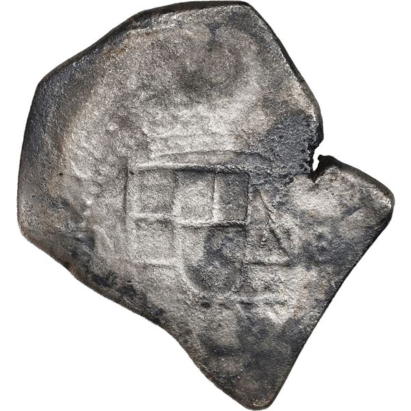 MEXICO, Mexico City, cob 8 reales, 1714 (J), small shield variety, ex-Weller.