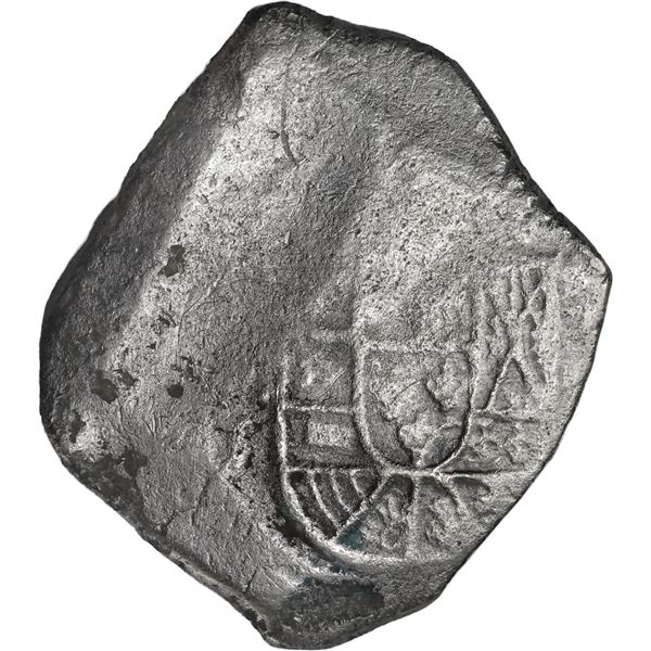 MEXICO, Mexico City, cob 8 reales, (1714) J, small shield variety, ex-Fisher.