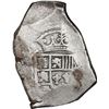 Image 1 : MEXICO, Mexico City, cob 8 reales, (1714-15) (J), new-style shield, old-style cross.
