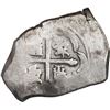 Image 2 : MEXICO, Mexico City, cob 8 reales, (1714-15) (J), new-style shield, old-style cross.