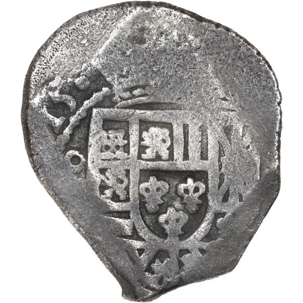 MEXICO, Mexico City, cob 4 reales, 1715 (J), new-style cross.